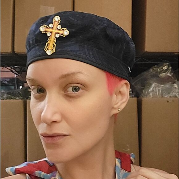 South of the Border Viva La Cruz Cross Hat 8.5in diameter - Picture 7 of 7